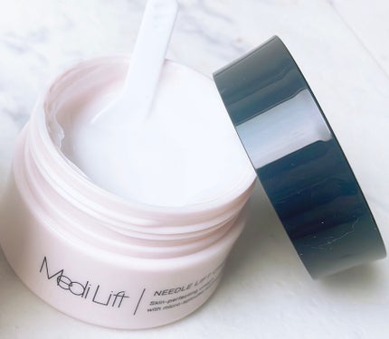 メディリフト ニードルリフトクリーム/YA-MAN TOKYO JAPAN/フェイスクリームを使ったクチコミ(2枚目)