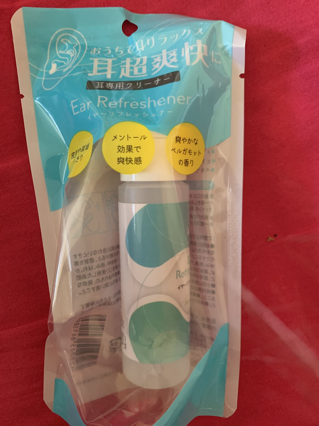 耳専用クリーナー イヤーリフレッシュナー/プレスカワジャパン/化粧水を使ったクチコミ（1枚目）