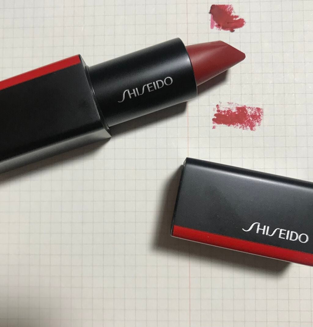 モダンマット パウダーリップスティック/SHISEIDO/口紅を使ったクチコミ(1枚目)
