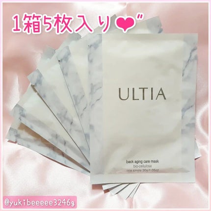 back aging care mask/ULTIA/シートマスク・パックを使ったクチコミ(2枚目)