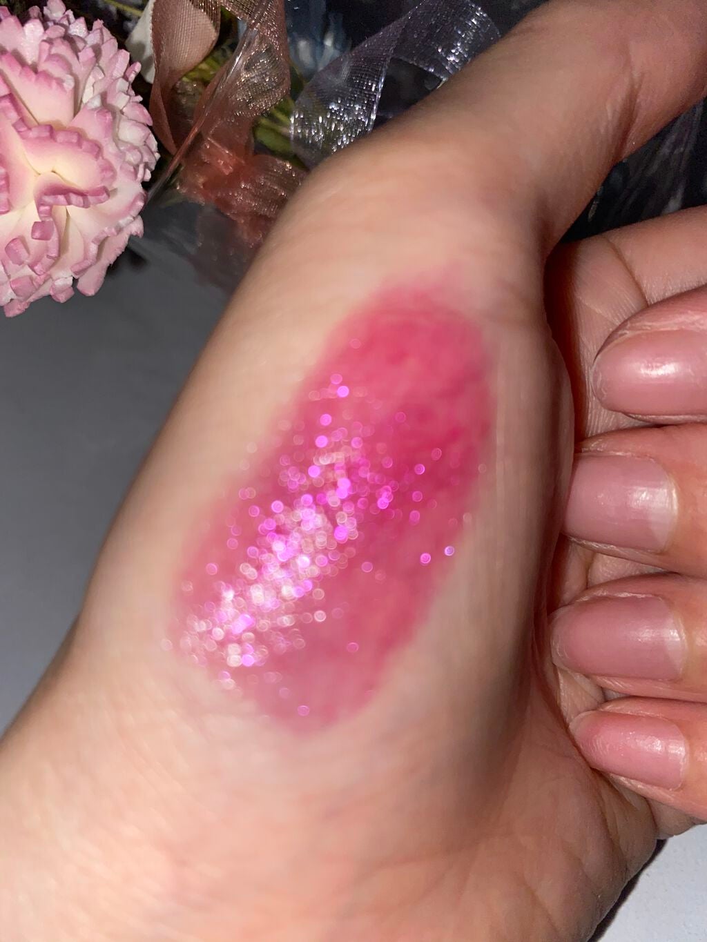 ルージュ ヴォリュプテ シャイン/YVES SAINT LAURENT BEAUTE/口紅を使ったクチコミ(3枚目)