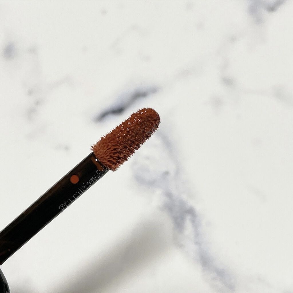 エンスロール グロス 03 テラコッタ/Celvoke/リップグロスを使ったクチコミ（3枚目）