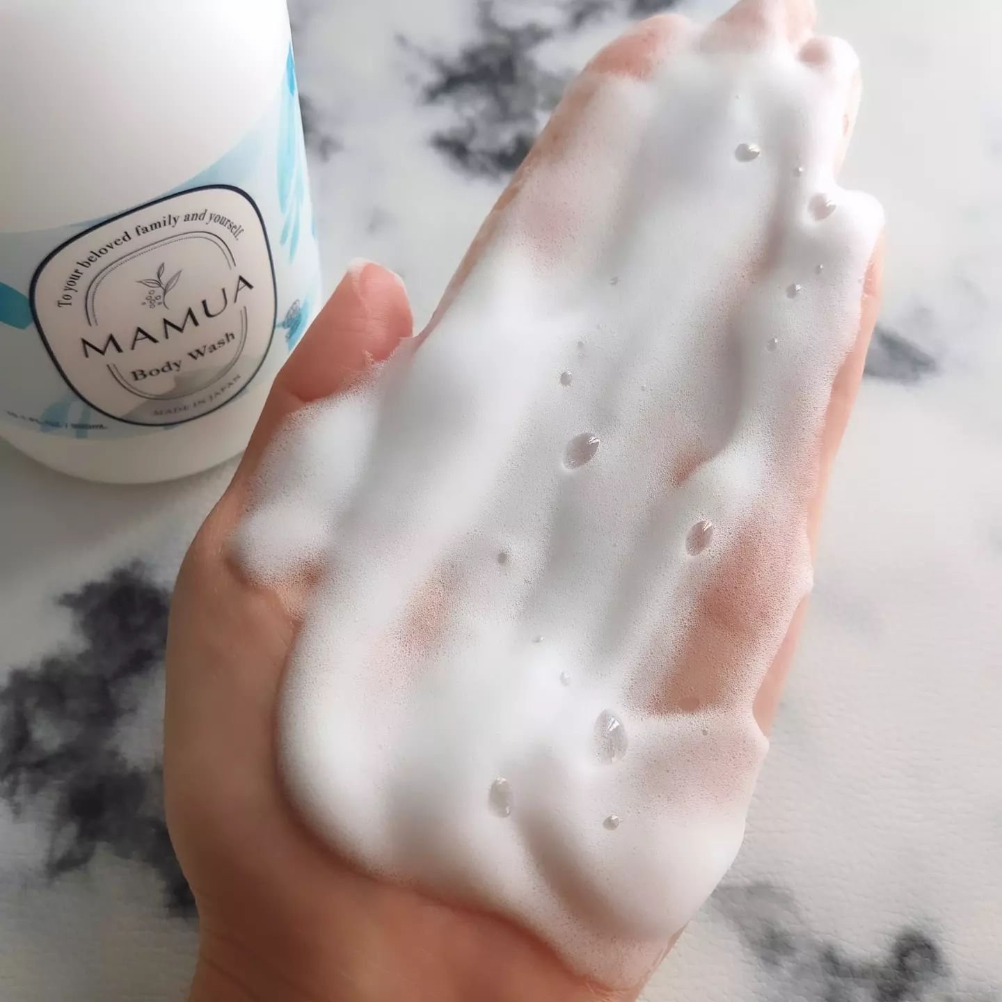 泡ボディウォッシュ/MAMUA/ボディソープを使ったクチコミ（3枚目）