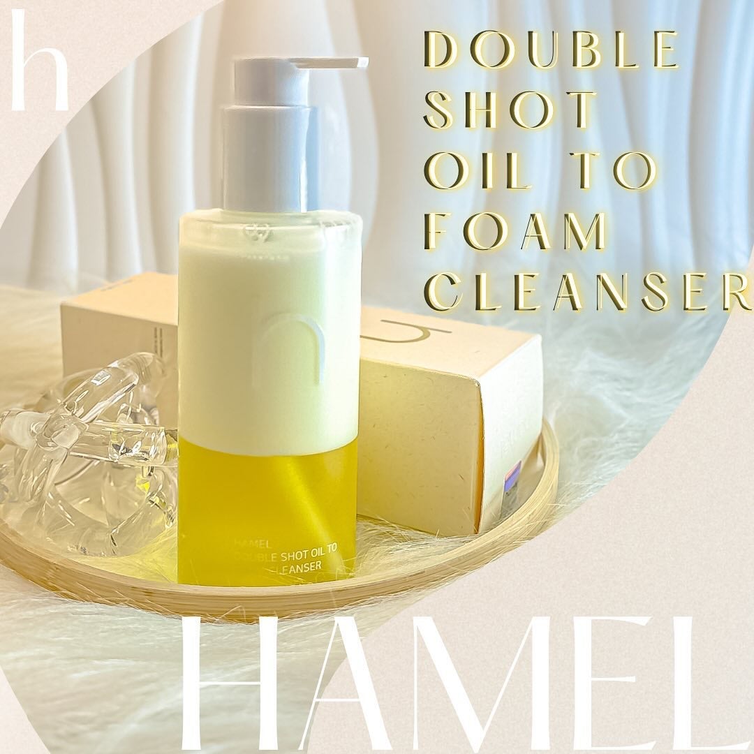 ダブルショットオイルトゥーフォームクレンザー/HAMEL/オイルクレンジングを使ったクチコミ(1枚目)