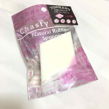 チャスティ NRスポンジ ダイヤ型(大・1P)のクチコミ「【chasty】
Natural Rubber Sponges ダイヤ型（大・1P）

大きさ.....」（1枚目）