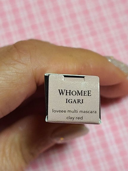 マルチマスカラ/WHOMEE/眉マスカラを使ったクチコミ(2枚目)