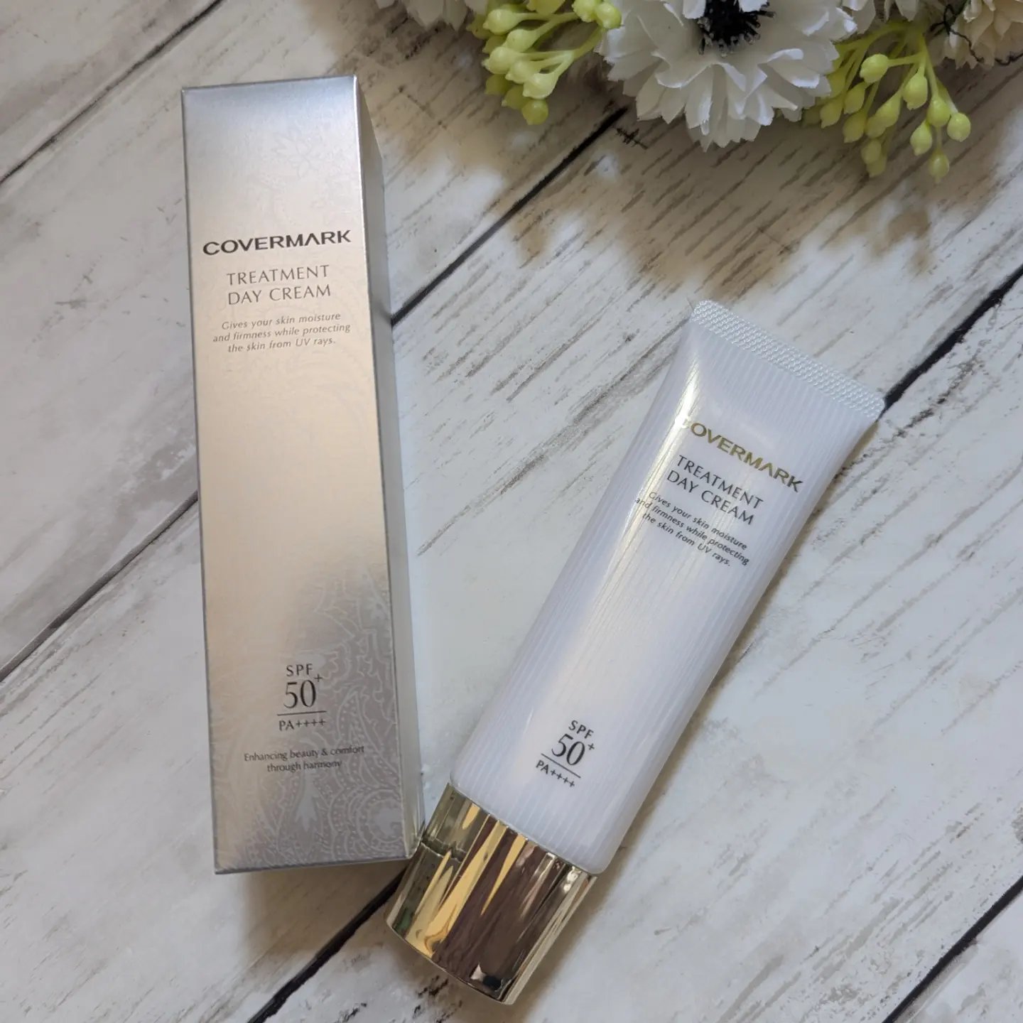 トリートメント デイ クリーム/COVERMARK/日焼け止めクリームを使ったクチコミ（1枚目）