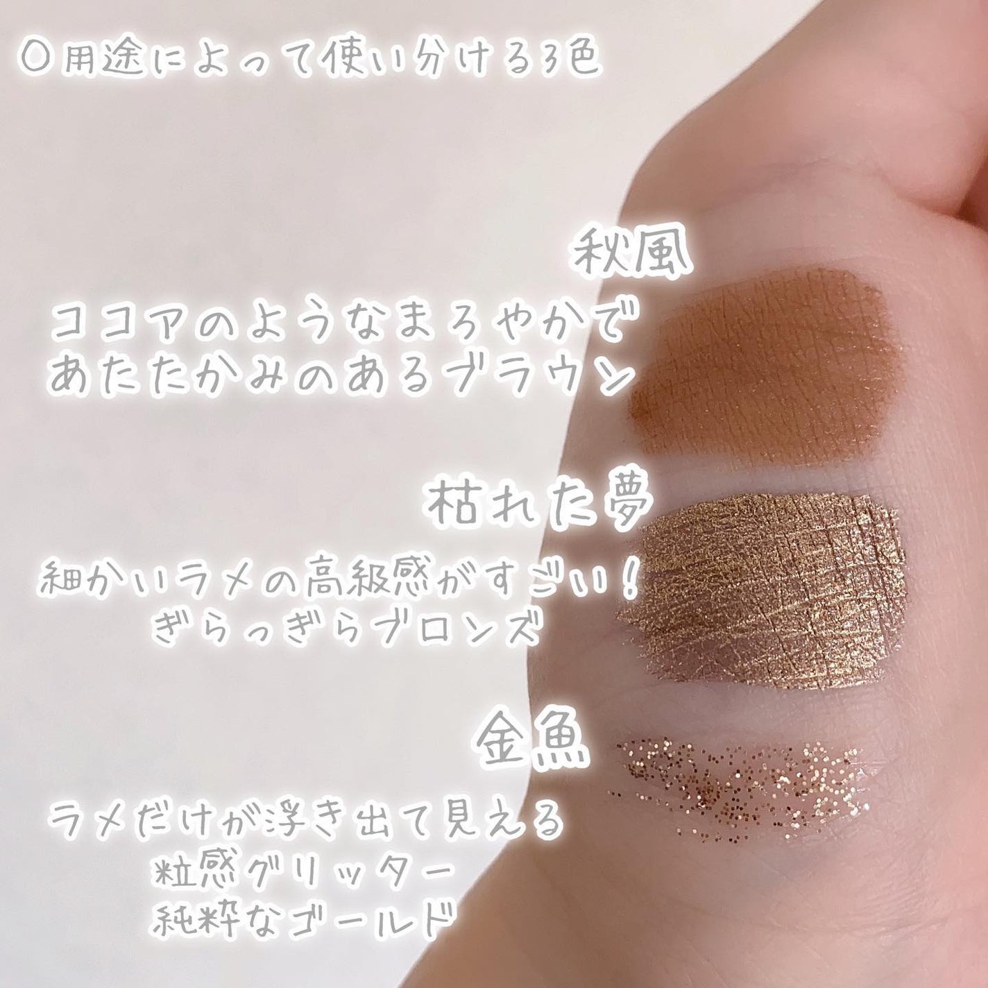 ダイヤモンドシリーズ 星空リキッドアイシャドウ/ZEESEA/リキッドアイシャドウを使ったクチコミ(4枚目)