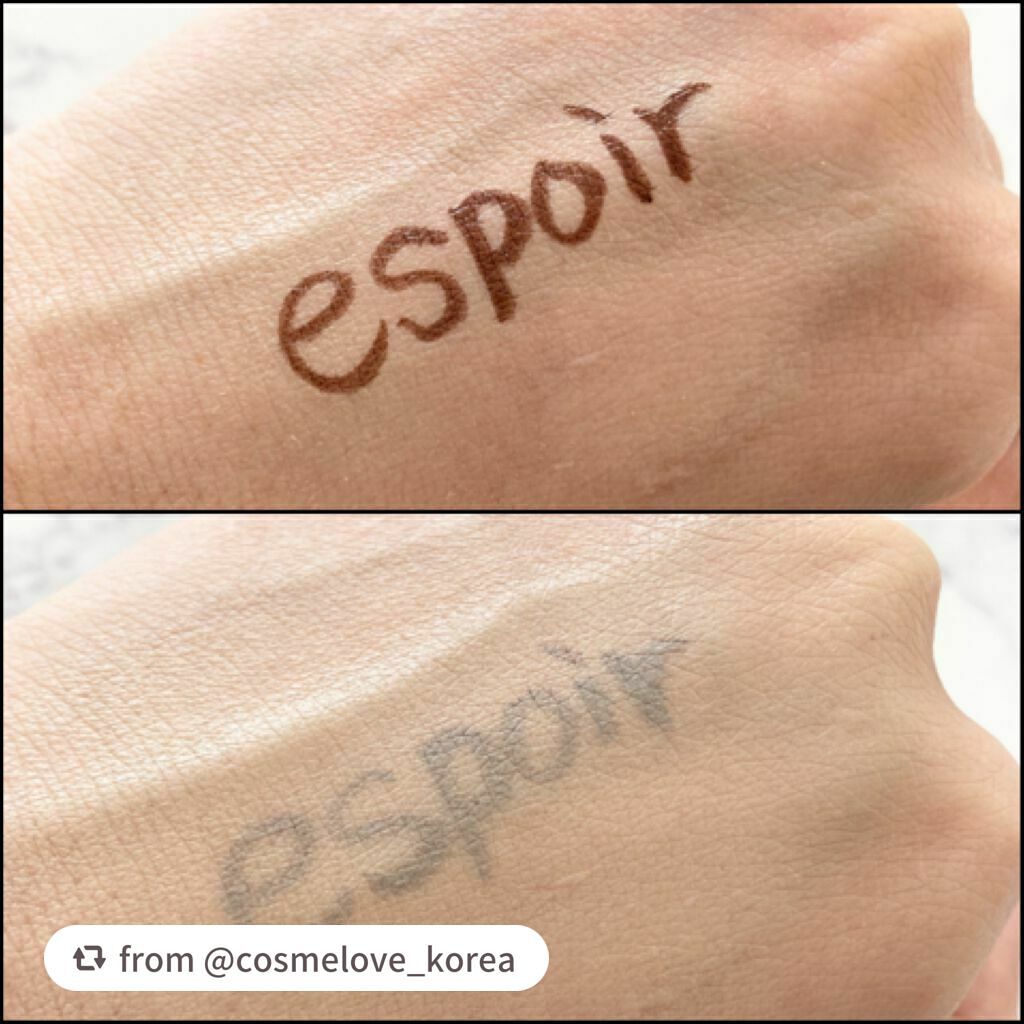 プロテーラービーグロウクッション(オールニュー)/espoir/クッションファンデーションを使ったクチコミ(2枚目)