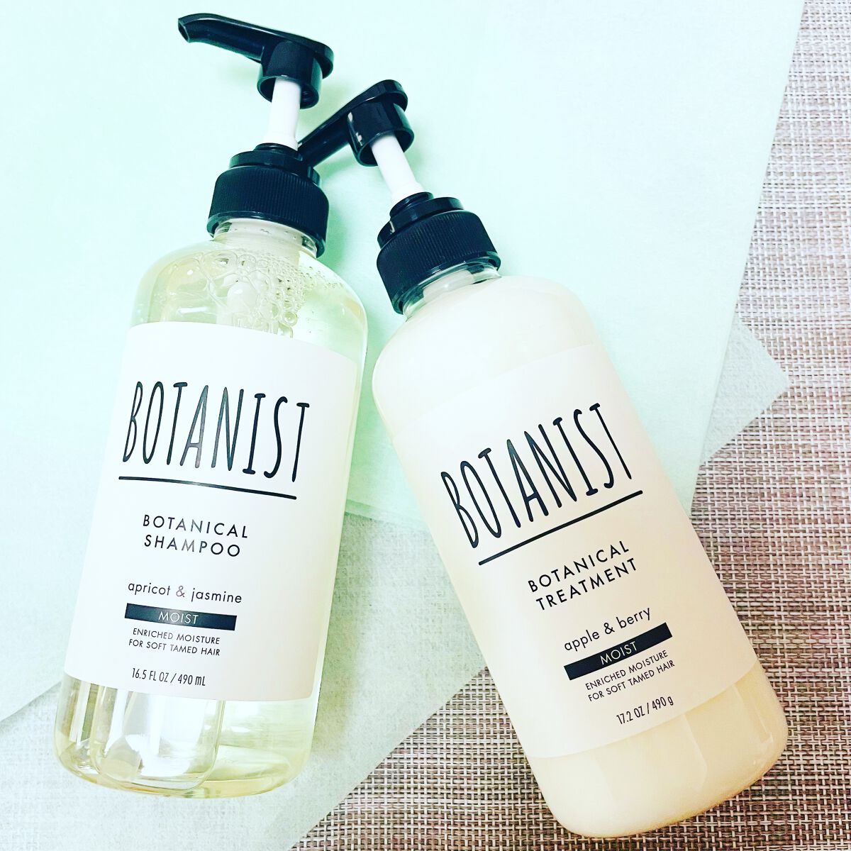 ボタニカルシャンプー／トリートメント(モイスト) /BOTANIST/シャンプー・コンディショナーを使ったクチコミ（1枚目）