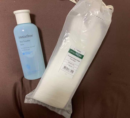 premium cotton pads for toner/innisfree/コットンを使ったクチコミ(1枚目)