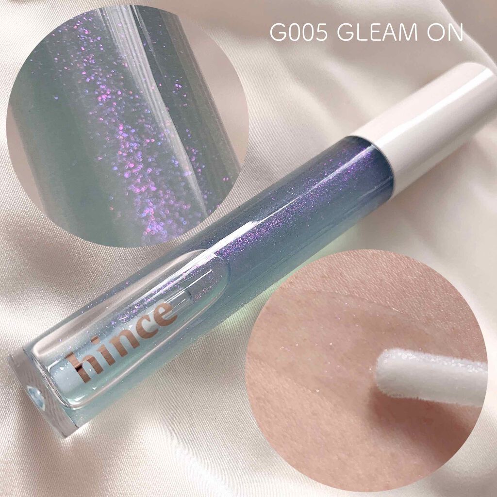 ムードインハンサージェルグロス/hince/リップグロスを使ったクチコミ（2枚目）