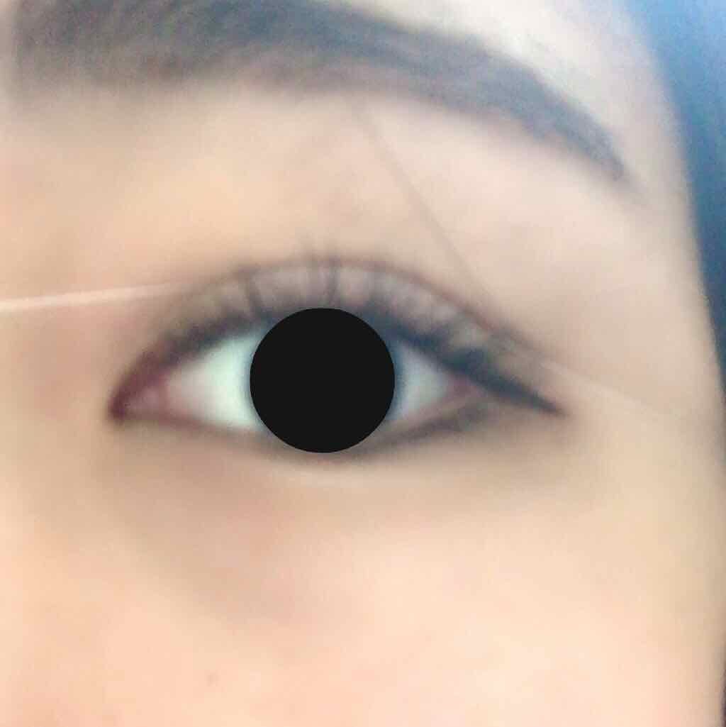 のびーるアイテープ（絆創膏タイプ、レギュラー）/DAISO/二重まぶた用アイテムを使ったクチコミ（2枚目）