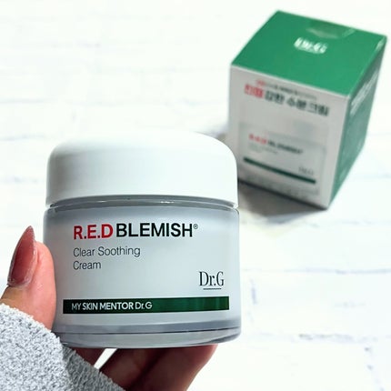 レッドブレミッシュ クリアスージングクリーム/Dr.G/フェイスクリームを使ったクチコミ(5枚目)