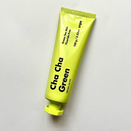 Cha Cha Charcoal Vegan Greentea Toothpaste/chacha/歯磨き粉を使ったクチコミ(2枚目)
