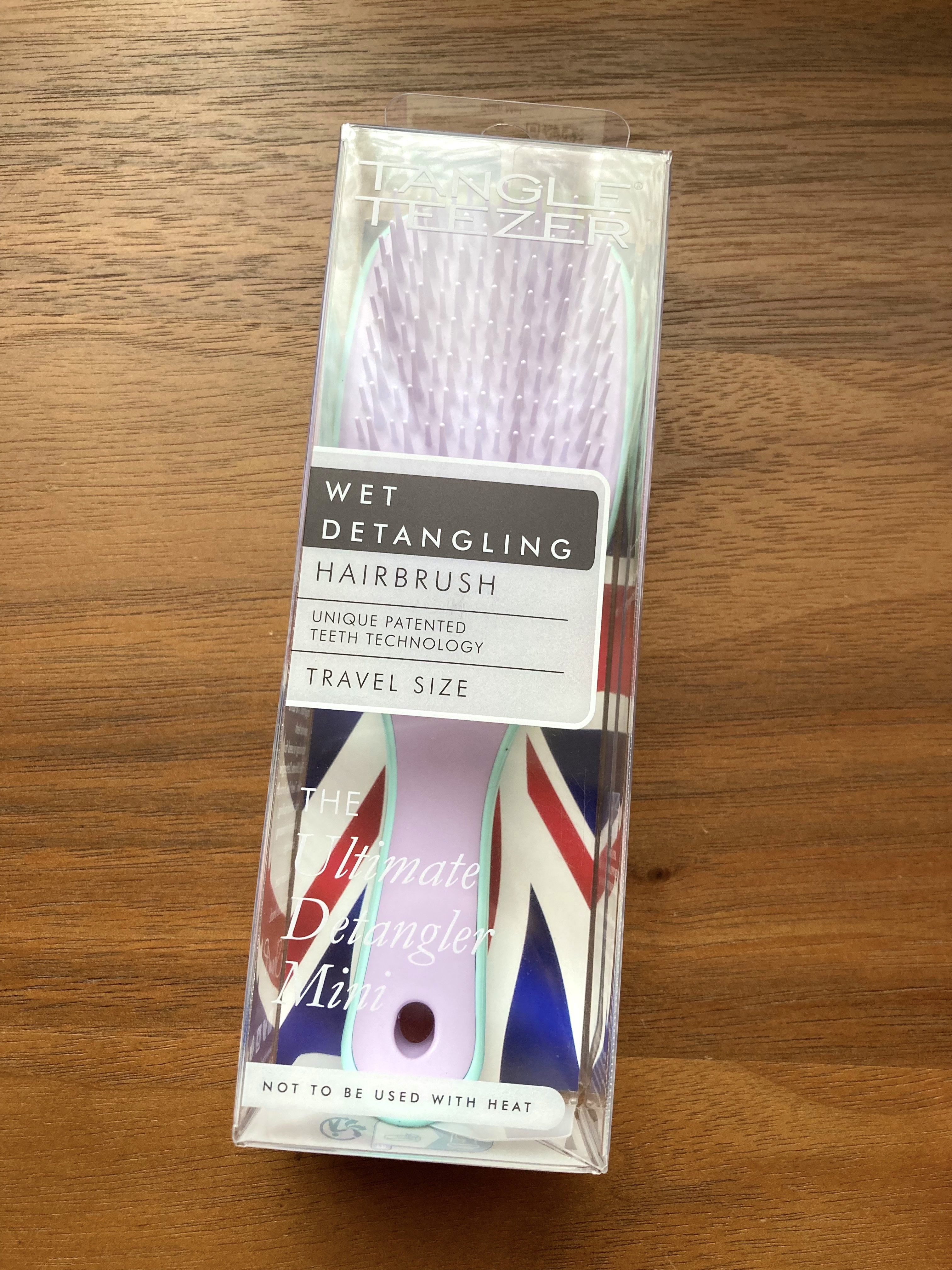 タングルティーザー ザ・アルティメットディタングラー ミニ ウィステリアリーフ/TANGLE TEEZER/ヘアブラシを使ったクチコミ（1枚目）