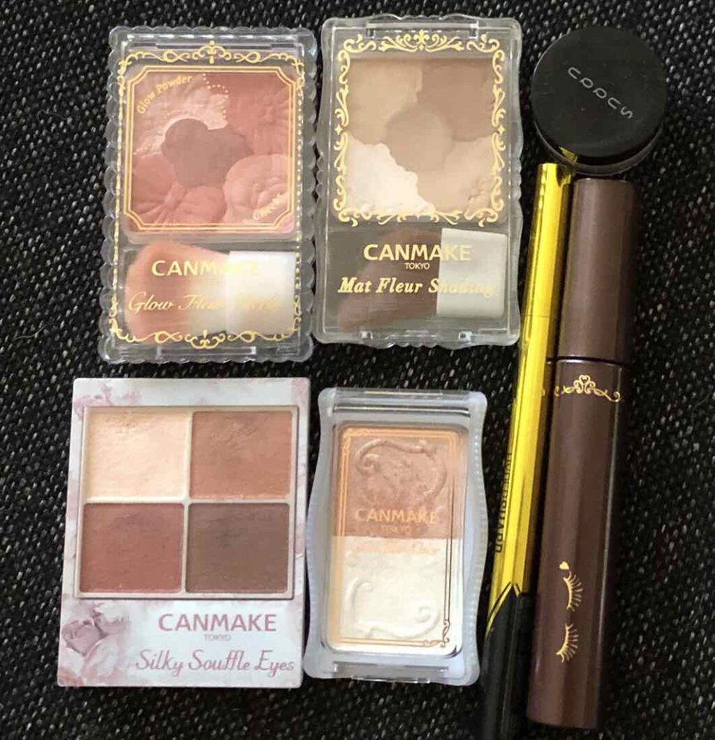 グロウツインカラー/キャンメイク/アイシャドウパレットを使ったクチコミ（1枚目）