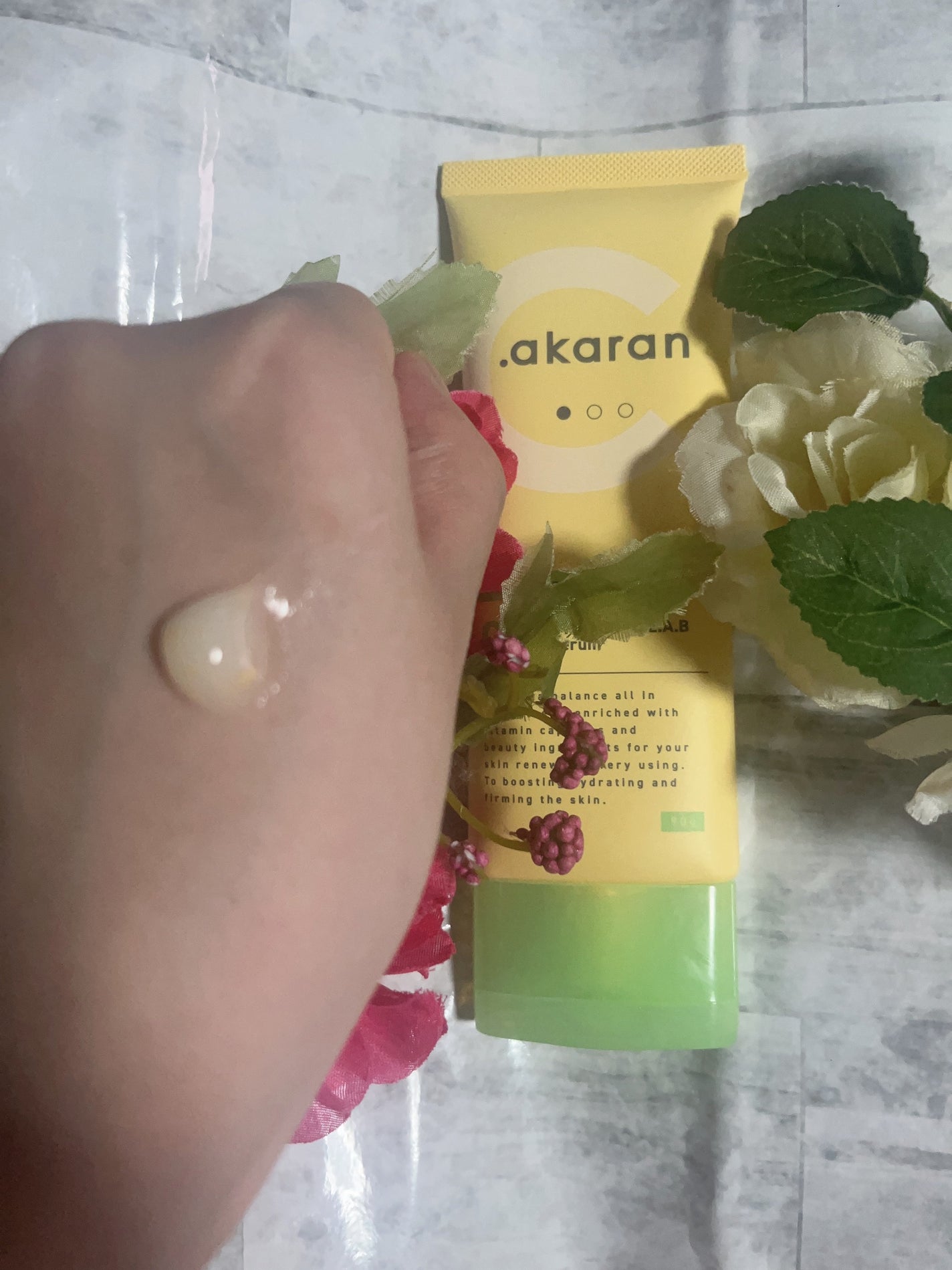 ビタバランス オールインワンジュレ/.akaran/オールインワン化粧品を使ったクチコミ(2枚目)