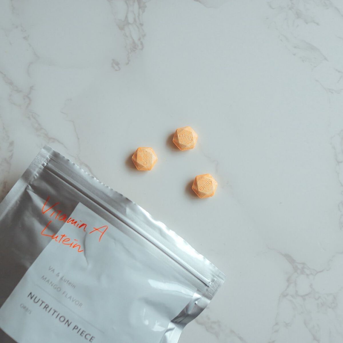 ニュートリションピース ビタミンA＆ルテイン/オルビス/健康サプリメントを使ったクチコミ（3枚目）