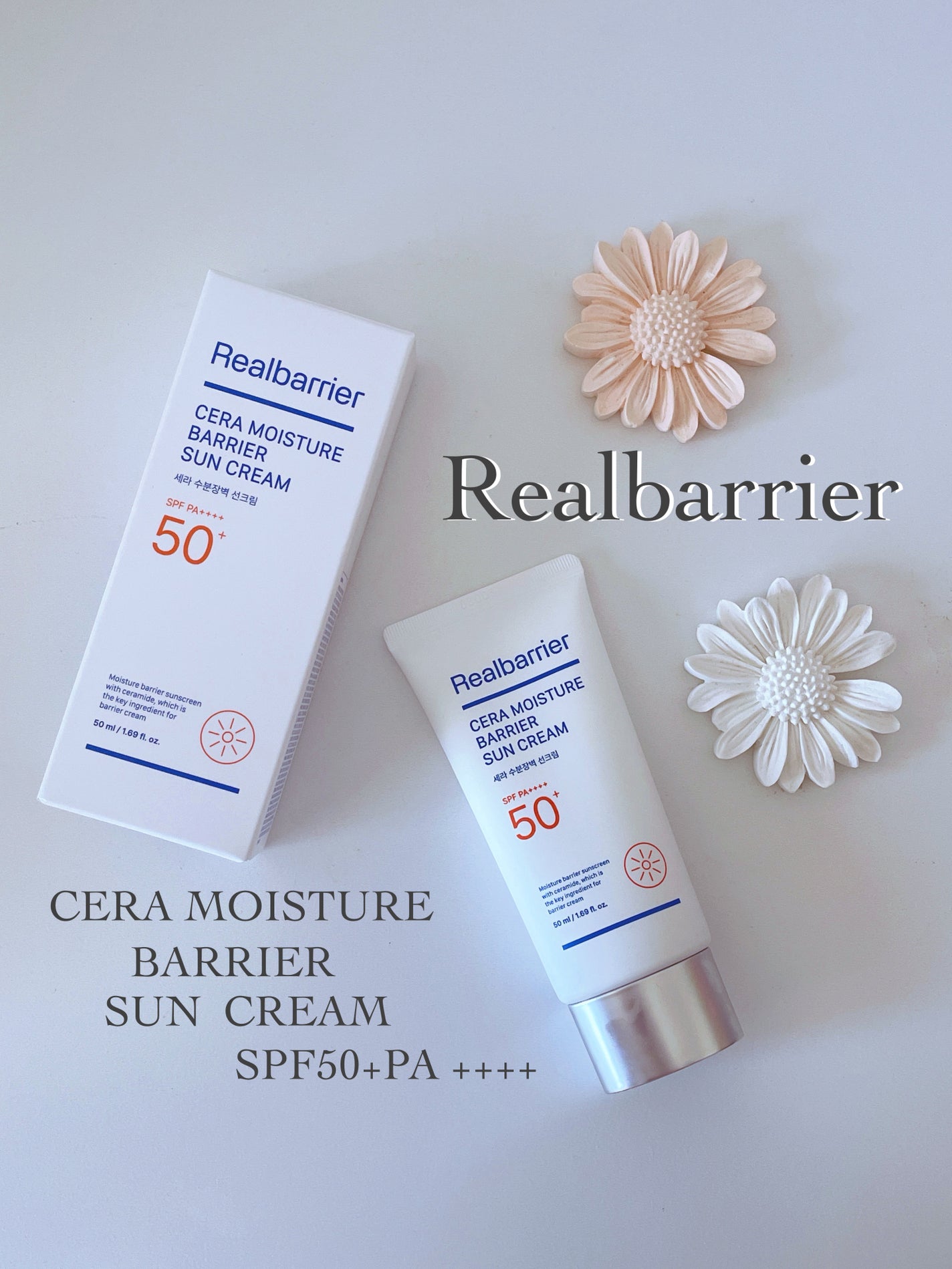 セラ水分バリア日焼け止め/Real Barrier/日焼け止めクリームを使ったクチコミ(1枚目)