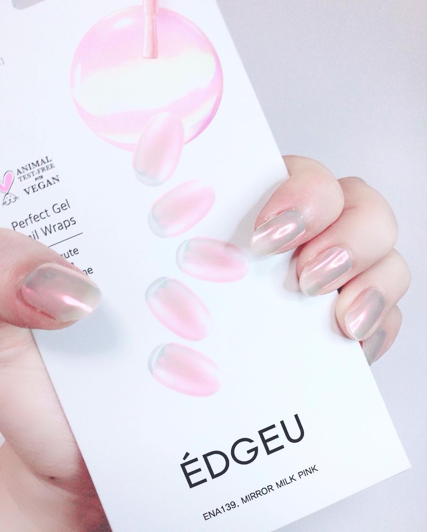 EDGEU ジェルネイルシール/EDGEU/ネイルシールを使ったクチコミ(2枚目)