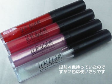 UR GLAM　SHEER LIP GLOSS/U R GLAM/リップグロスを使ったクチコミ（4枚目）