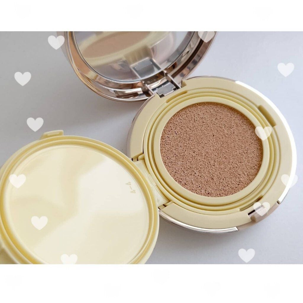 はちみつツヤ肌クッションファンデ/VELY VELY/クッションファンデーションを使ったクチコミ(3枚目)