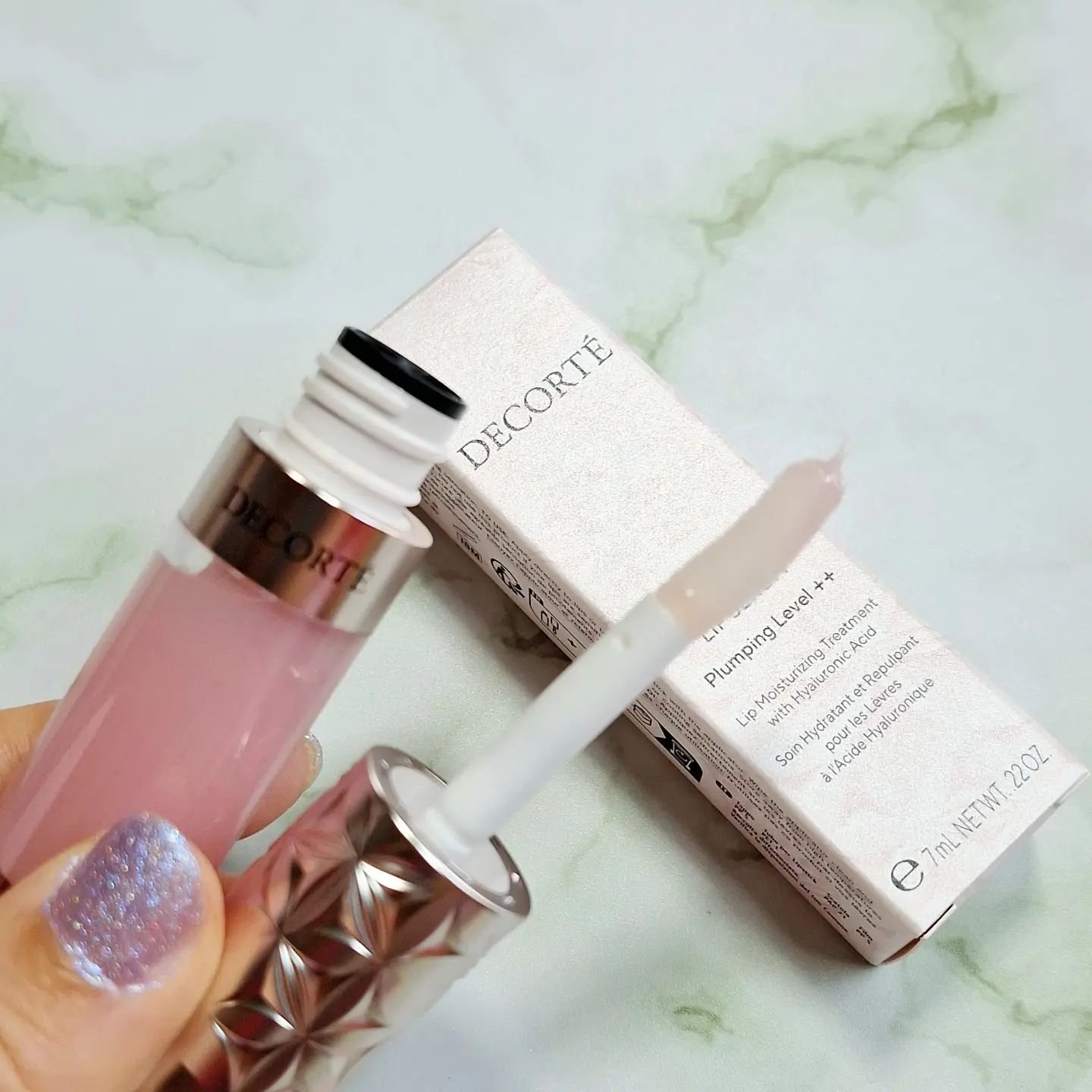 プランピング リップセラム/DECORTÉ/リップ美容液を使ったクチコミ（3枚目）