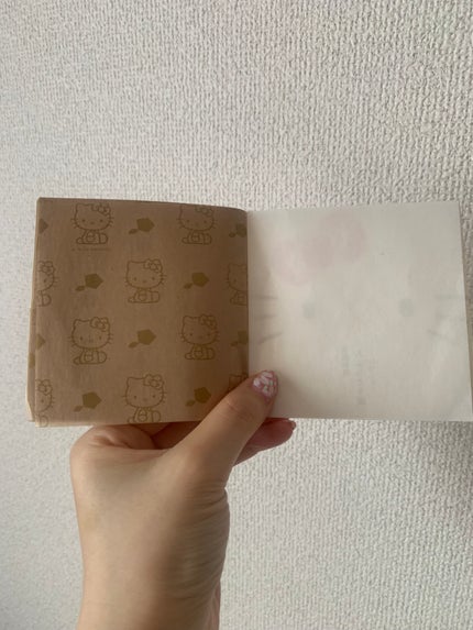 はろうきてぃ 京のあぶらとり紙/ハローキティ/あぶらとり紙を使ったクチコミ(3枚目)