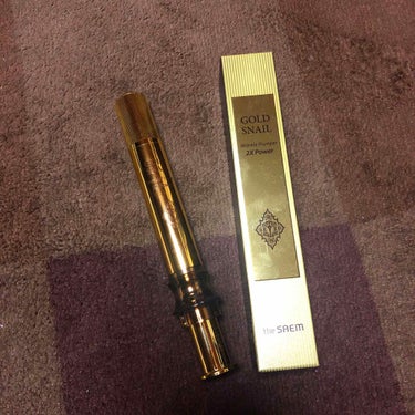 Gold Snail Wrinkle Plumper/the SAEM/その他スキンケアを使ったクチコミ（1枚目）