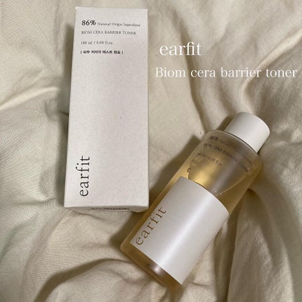 バイオム セラ バリア トナー/earfit/化粧水を使ったクチコミ(1枚目)