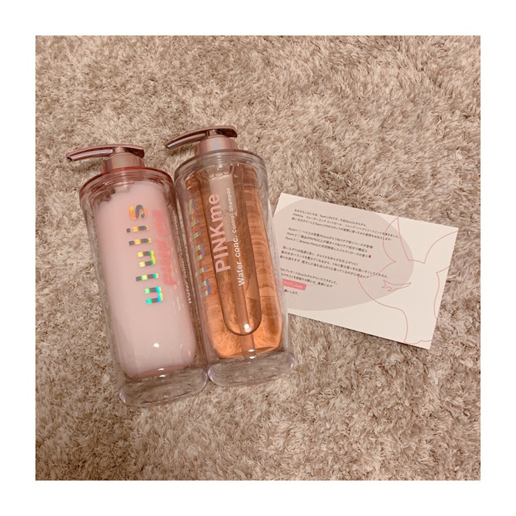 ピンクミー ウォーターコンク コントロール シャンプー/ヘアトリートメント/ululis/市販シャンプーを使ったクチコミ（1枚目）