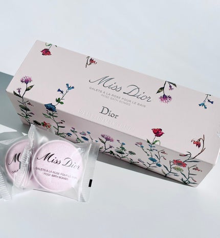 ミス ディオール ローズ バスボム/Dior/炭酸系入浴剤を使ったクチコミ(1枚目)
