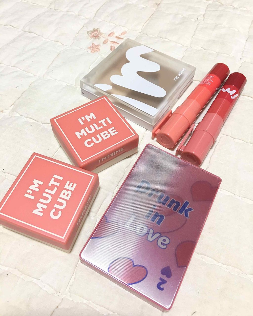 ヘランネェさん (한혜란) on LIPS 「I’MMEME(韓国)アイムヒドゥンカードパレット#002ラブ..」(4枚目)