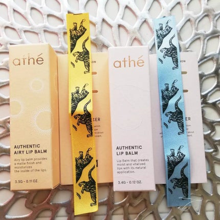 オーセンティック リップ バーム 10 ジョイフル/athé/口紅を使ったクチコミ(2枚目)