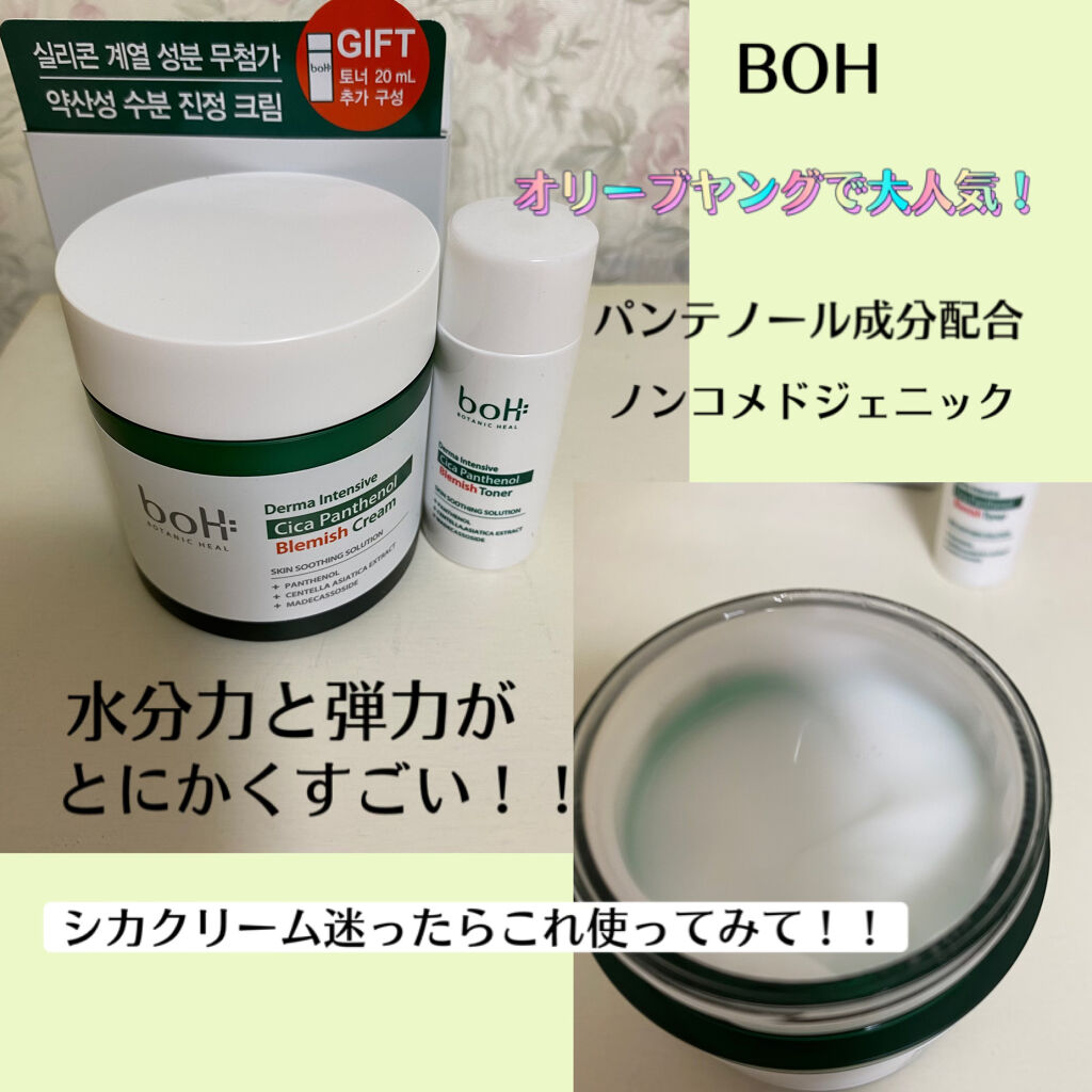 ダーマインテンシブシカパンテノールブラミッシュクリーム/BIOHEAL BOH/フェイスクリームを使ったクチコミ（1枚目）