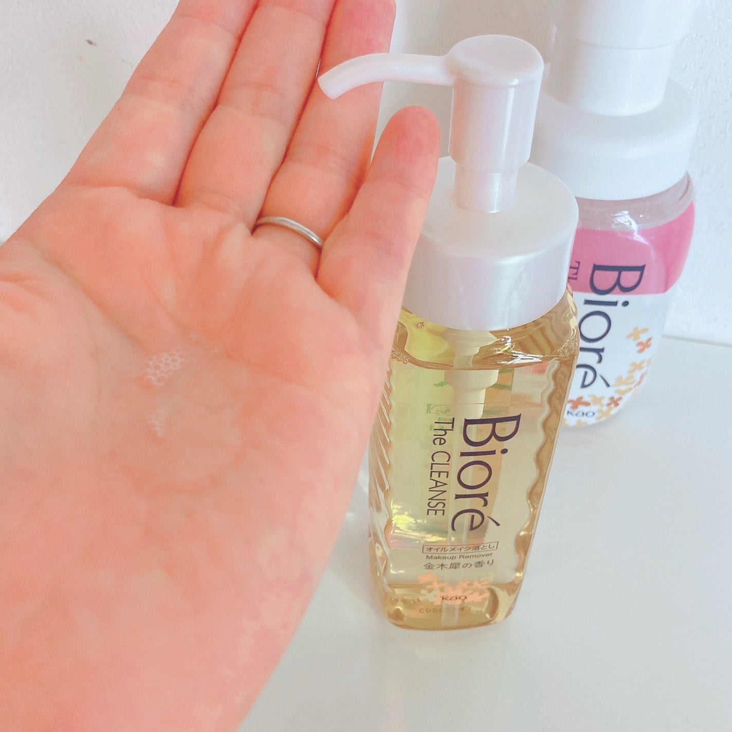 The クレンズ オイルメイク落とし/ビオレ/オイルクレンジングを使ったクチコミ(2枚目)