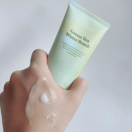グリーンティーウォーターボム/Bonajour/フェイスクリームを使ったクチコミ(4枚目)