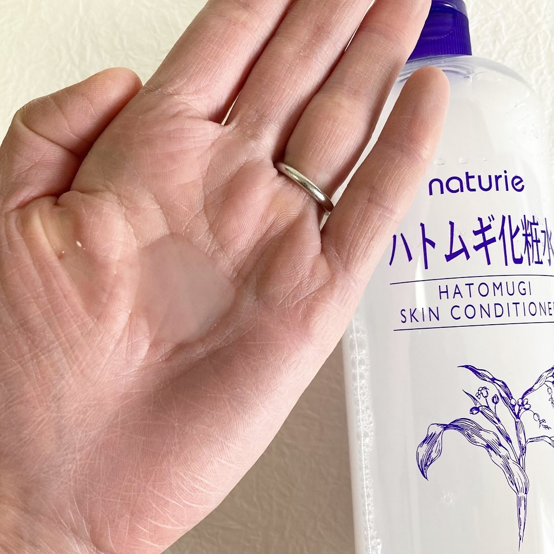 ハトムギ化粧水(ナチュリエ スキンコンディショナー R )/ナチュリエ/化粧水を使ったクチコミ（3枚目）