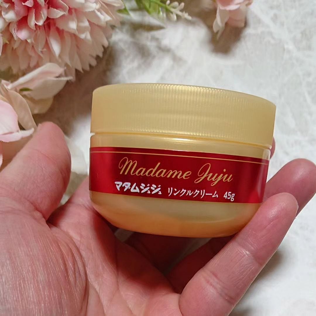 薬用リンクルクリーム/ジュジュ/フェイスクリームを使ったクチコミ(4枚目)