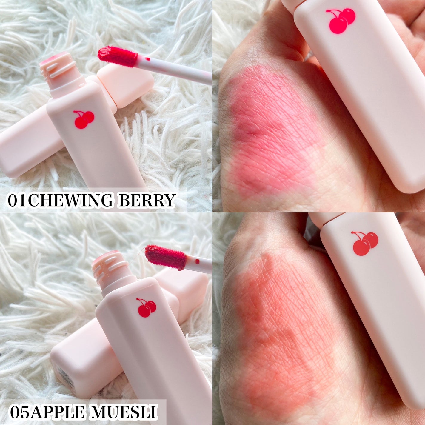 チューインガムベルベットティント/KIRSH(キルシー)/リップティントを使ったクチコミ(2枚目)