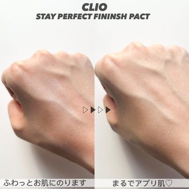 STAY PERFECT FININSH PACT/CLIO/プレストパウダーを使ったクチコミ（6枚目）