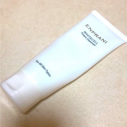 ホワイトセル フォーム クレンザー/ENPRANI(韓国)/洗顔フォームを使ったクチコミ(1枚目)