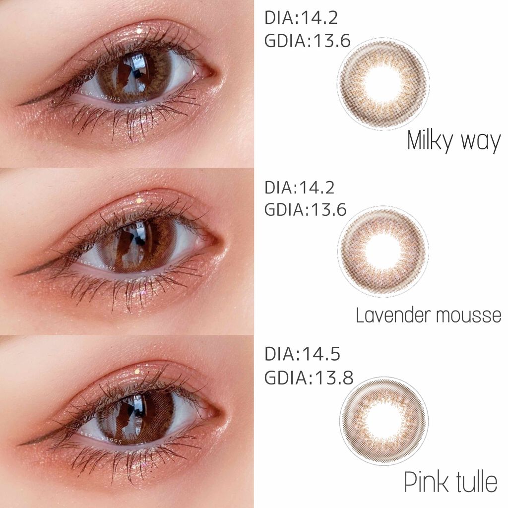 LARME MELTY SERIES(ラルムメルティシリーズ)/LARME/カラーコンタクトレンズを使ったクチコミ（2枚目）