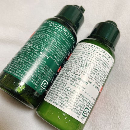 ファイブハーブスリペアリングシャンプー/コンディショナー/L'OCCITANE/シャンプー・コンディショナーを使ったクチコミ(2枚目)