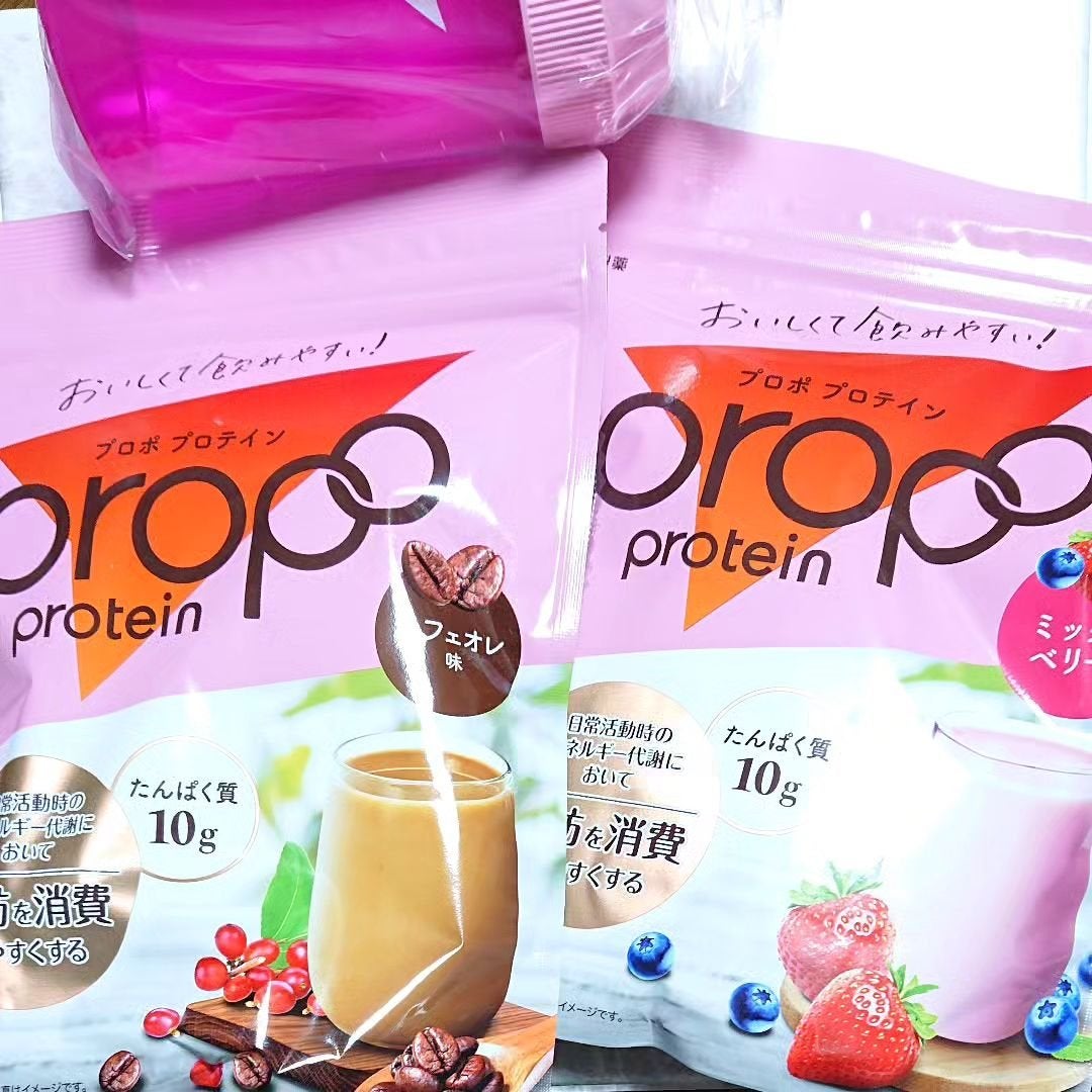 プロポ プロテイン(カフェオレ味)/ロート製薬/その他プロテインを使ったクチコミ(1枚目)
