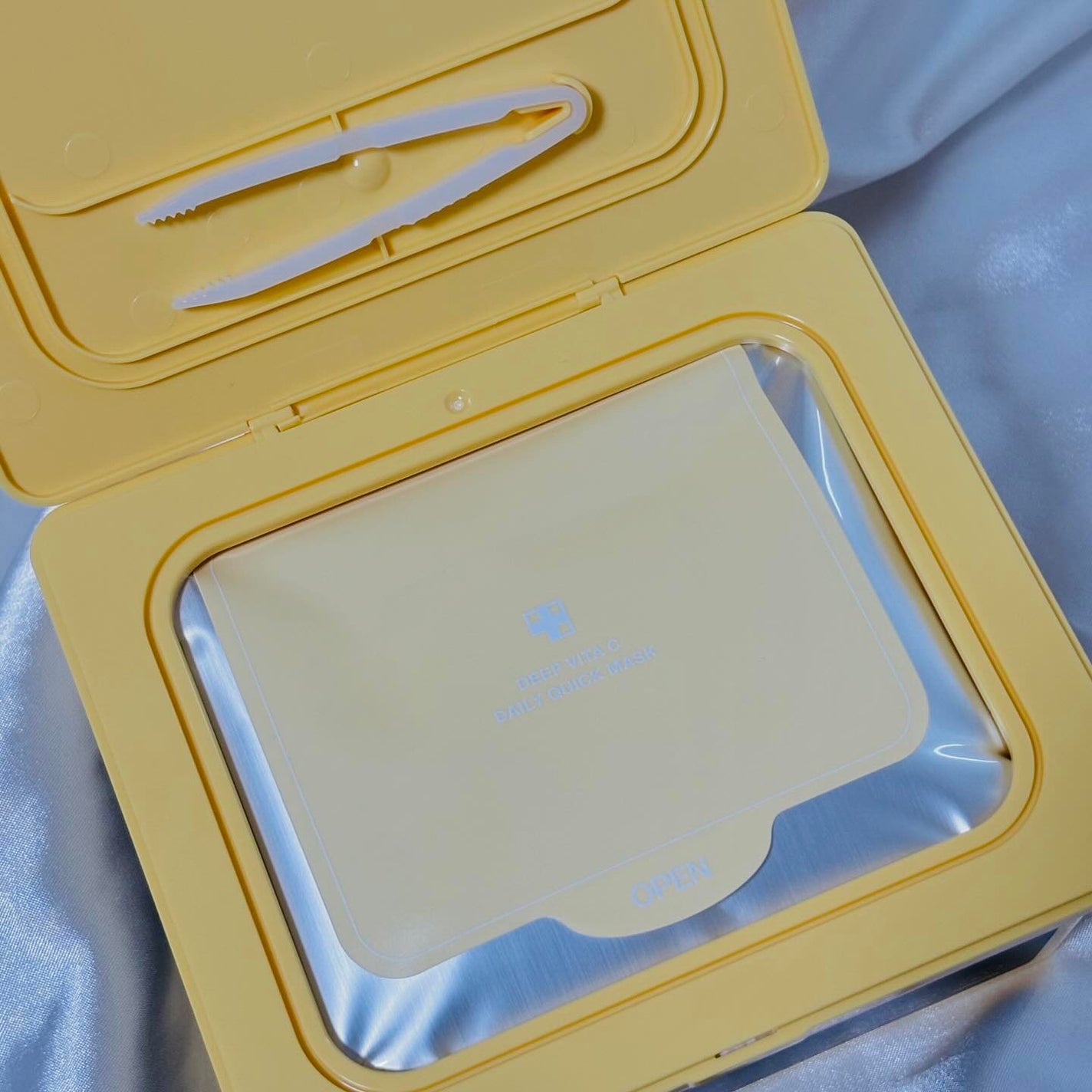 ディープ ビタC デイリー クイック マスク/MEDICUBE/シートマスク・パックを使ったクチコミ(4枚目)