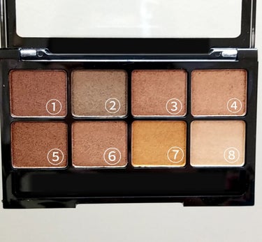 BYS Metallics Eye Shadow Palette/BYS/アイシャドウパレットを使ったクチコミ（2枚目）