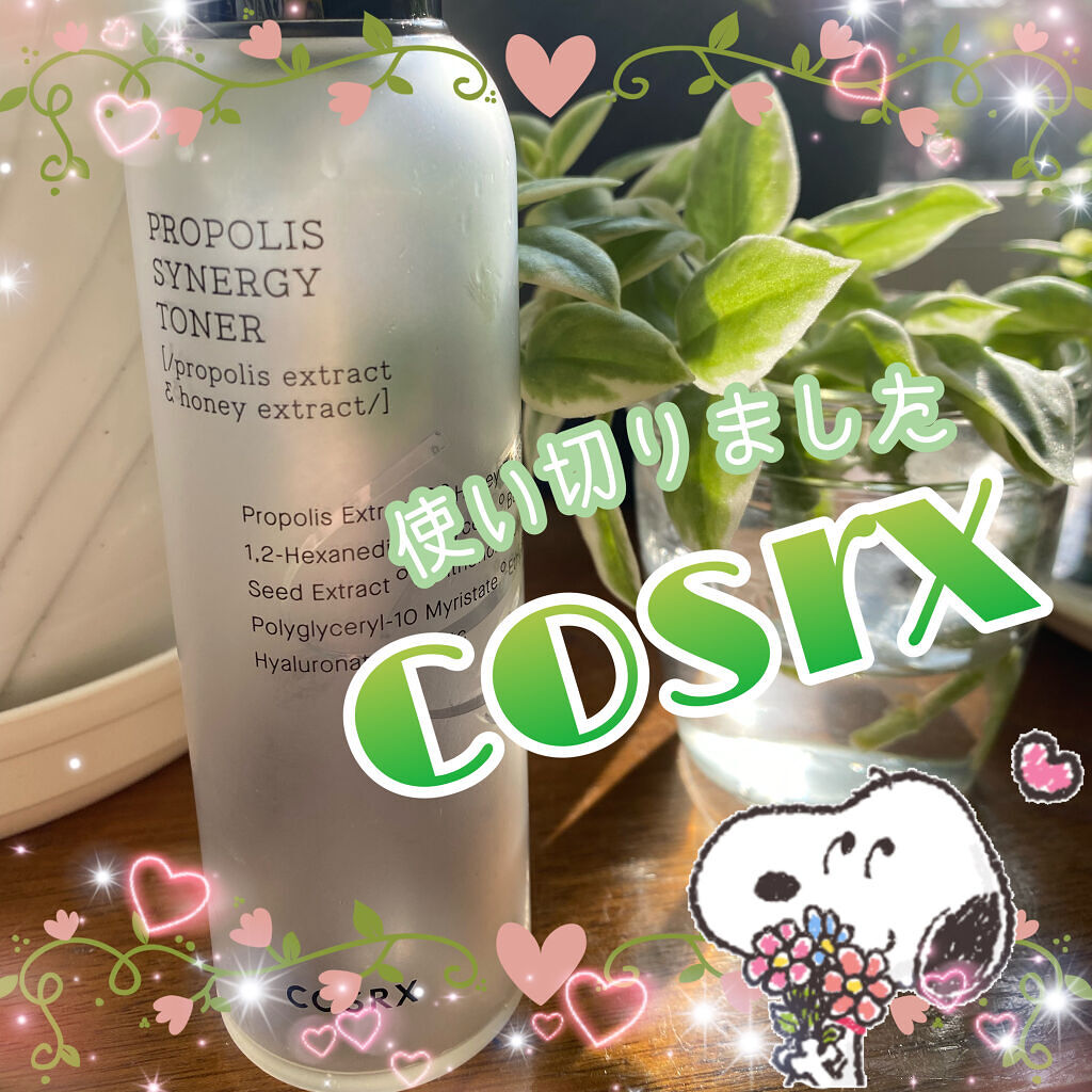 \ トナーを使い切りました！ /

✼••┈┈••✼••┈┈••✼••┈┈••✼••┈┈••✼

COSRX
フルフィットプロポリスシナジートナー
Full Fit Propolis Synergy Toner
150ml

✼••┈┈••