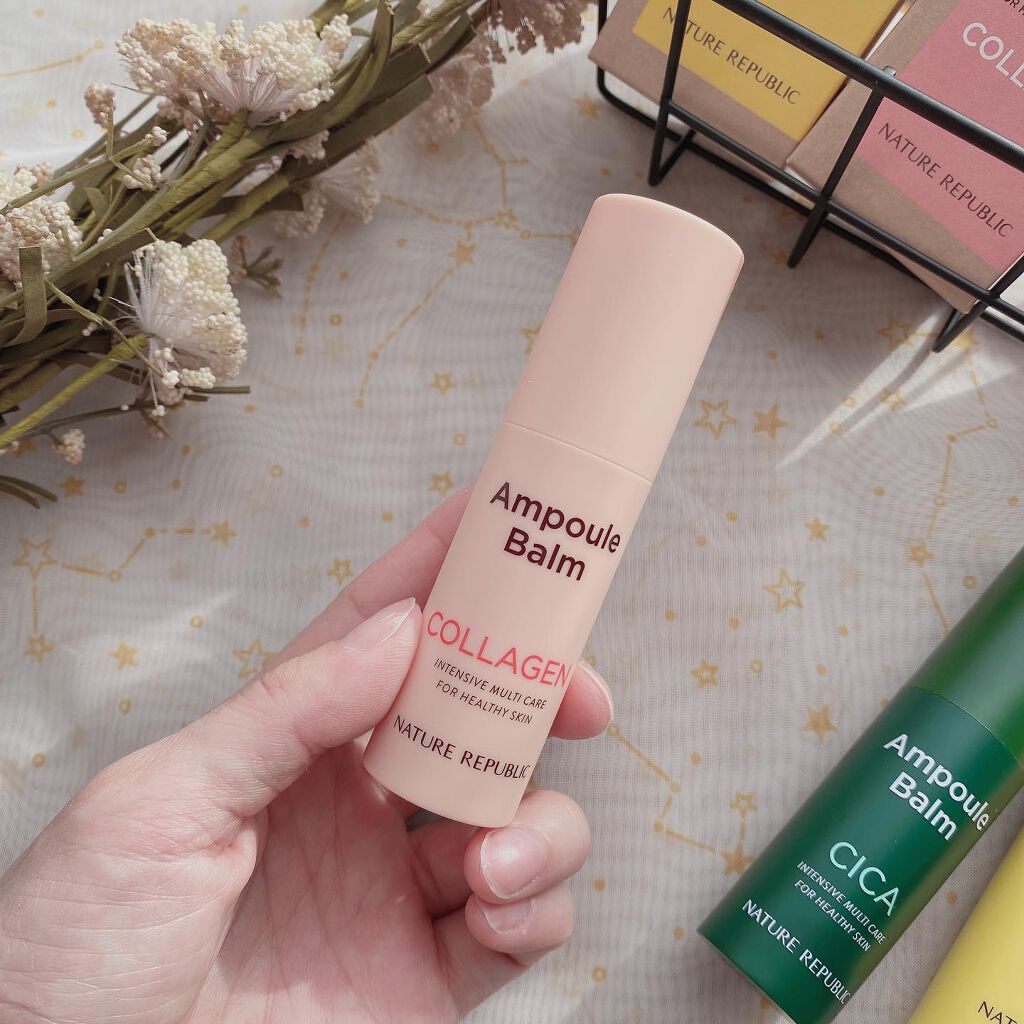 スティック美容液(レモン)/ネイチャーリパブリック/フェイスバームを使ったクチコミ(10枚目)